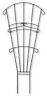 89075 Panacea Products Garden Trellis Fan Green Steel 093432890752