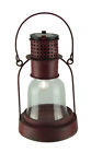 8l8733 Solar Powered Led Vintage Carriage Lantern Outdoor Accent 840250038251