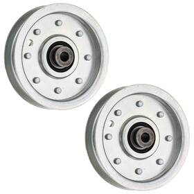 8ten 810-cid2239l Flat Idler Pulley Set For Columbia P61gh V60gg V61gg V616g V606g Q816h 2-pack