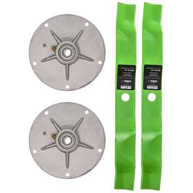 40508x92e 8ten Mk1002186 Spindle Mulching Blade Kit For Murray 40 Inch Cut Deck Lawn Tractor
