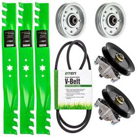 Mk1005555 8ten Mower Deck Rebuild Kit For Yard-machines Lt42 660f 775s 670g Lt-42 Lt-38 Lt38