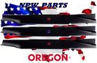 91-247 Oregon Set Of Mower Blades Fits Gravely Lesco Req For