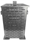 9900000 Professional Grade Products High Stainless Steel Burn Barrel 080956960351