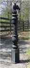 Al-1450 The Kings Bay Standing Horse Head Hitching Post Like Old