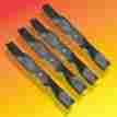 Am141040 6186 Mulching Blades Fits John Deere Rotary M112991 M154158 38 Cut Set Of 4 034761061864