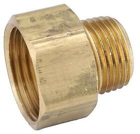 757484-121208 Anderson Metals Corp Garden Hose Adapter Lead-free Brass 3/4 Fgh X 3/4- Inch Mip -757484-121208