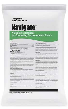392550a Applied Biochemists Navigate Selective Herbicide Aquatic Weed Treatment - 50 Lbs