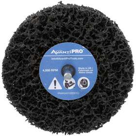 Avanti Pro 445005662670 4 Inch X 1 Non-woven Drill Mount Quick-strip Disc