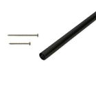 Azt29rabalb Timbertecch Timbertech Azek Round Aluminum Balusters Black 683531019989