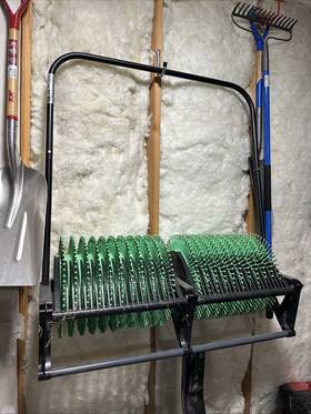 A6003 Bag-a-nut Black Walnut Harvester - 36 Inch Push Picker Upper