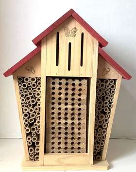 Bambeco 808412879074 No Box Bee Barn House With Butterfly Shelter New Bambeco 808412879074 No Box Bee Barn House With Butterfly Shelter New