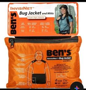 Bens 0006-7220 Invisinet Bug Jacket And Mitts - Large / X-large