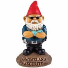 Bm1772 Bigmouth Inc Gnomeland Security Guard Garden Gnome Outdoor Statue New