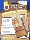 C8202 Bellingham Work Gloves Heavy Duty Xl Canvas Cowhide Elastic Wrist