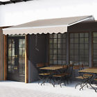 Ca840-151cw0243 Outsunny Outdoor Sun Shade Waterproof Manual Retractable Patio 095509781666