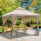 Ca84c-0050241 Outsunny 10x10 Garden Gazebo 025093584794