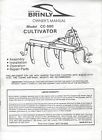 Cc-550 Brinly Cultivator