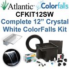 Cfkit12w Atlantic Water Gardens Complete Crystal White Colorfalls Lighted