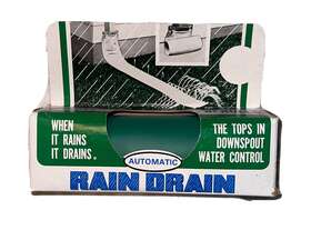 Chapiewsky 043256331238 New Vintage Rain Drain Usa Automatic Rerolls Unroll Automatically Nib