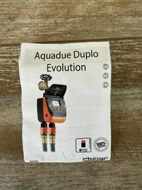 Claber 8420 Duplo Evolution Water Timer