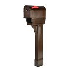 Color Hampton Postal Kit Post Bronze Spaper Slot Mailbox Pro --