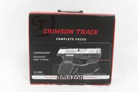 Crimson Trace Lg-449 Red Laserguard For Ruger Sr9c And Sr40c