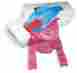 Ct2024b 654866009211 Elkay 0.65 Mil Plastronic T-shirt Bag 12 X 8 24 Blue