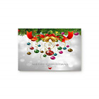 Cxl181113-sleo01170mdaache Charmhome Merry Christmas Bells And Conifers Ornament Door 6959044301014