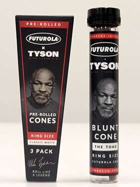 Fty20 Futurola X Tyson 2.0 Cn 1x - 3pk King Sized Pre-rolled 3 Cones Blunt Cone