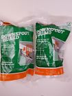 G626 Frost King Pack Downspout Gutter Guard Fits White 077578035253