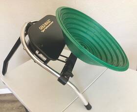 Gm-5744 Gold Magic 12e Spiral Panning Machine 12v Electric Tested