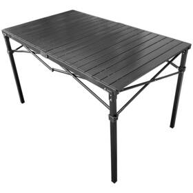 Goteam 643950475131 Portable Heavy Duty Aluminum Roll Top Table - Open Box As Is Dented
