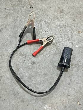 Green Mountain Grills P-1012 - Power Cord 23 And Alligator Clips For All 12v