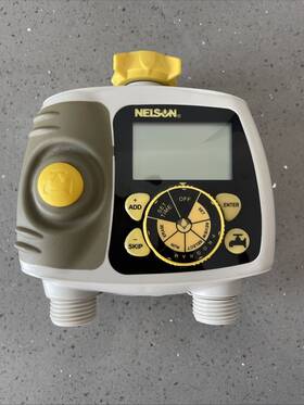 Green Thumb 534584 Greenthumb Dual Outlet Programmable Water Timer By Nelson