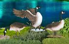 Gs153 Winston Metal Geese Garden 635650960314