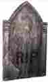 Hg-004665 Generic Skeleton Bat Halloween Fake Cemetery Tombstone Tomb Stone Prop Decoration Decor 789611002558
