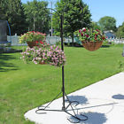 Hmi-561 Sunnydaze Decor Hanging Plant Basket Stand With Adjustable 815008022561