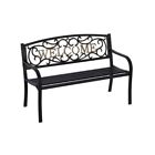 Ip-sv679f Living Accents Park Bench Welcome Cast Iron 843518062869 Ip-sv679f Living Accents Park Bench Welcome Cast Iron 843518062869