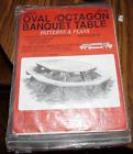 J00709 New Jer Octagon Table Plans Seats Pattern Plan Tracing Template