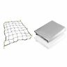 31871 Kit-k-31871 Findingking Cargo Net With Nylon Hooks Heavy Duty Silver Tarp