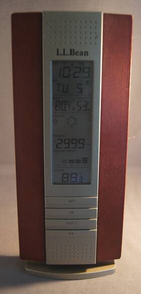 L. L. Bean Ws-7394u-it-ch L. Le Crosse Indoor/outdoor Thermometer