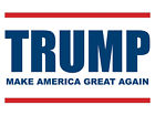 Mansavage Productions Trump Make America Great Again White Lawn Sign