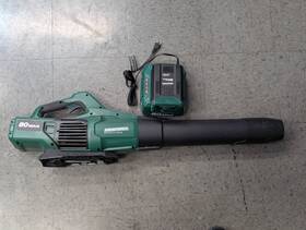 Masterforce 267-3211 Leaf Blower With 2 Batteries And Charger
