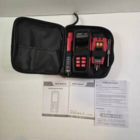 Mestek Wm710a Tool Set Electric Tester Kit With Non-contact Voltage Gfci Outle