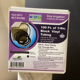 Mister Landscaper 8813 1/4-in X 100-ft Vinyl Drip Irrigation Distribution Tubing