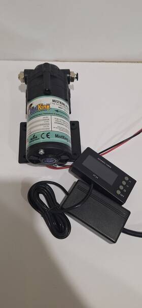 Mistking Mkp325 Mkp-325 Commercial Misting Pump St-24 Timer 24v Outdoor Cooling System