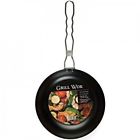 N-a Charcoal Companion Round Grilling Wok With Folding Handle 0050016730095