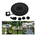 N-a Funfunman Solar Power Bird Bath Fountain Panel Water 0652860425242