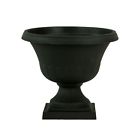 N-a Howplumb Flat Black Classic Urn Planter For Indoor 0751571496586