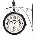 104-730 N-a La Crosse Technology Outdoor Station Clock And Thermometer 0757456088105